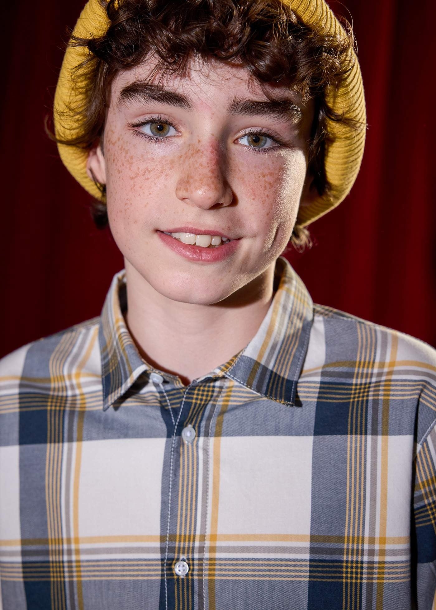 Conjunto Camisa Cuadros y Camiseta