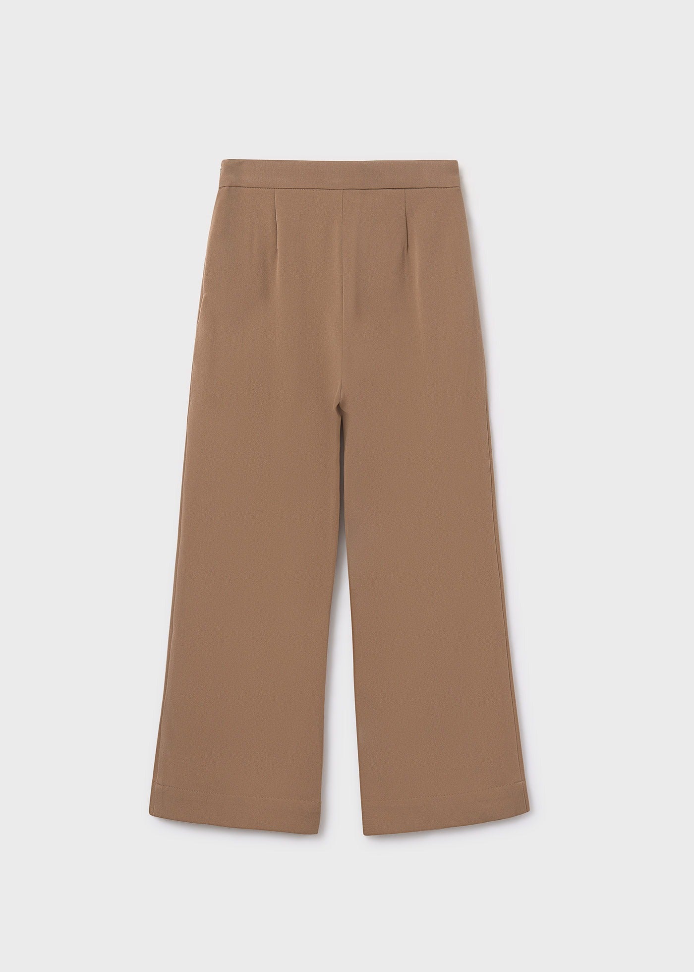 Conjunto Suéter Rayas Pantalón Camel
