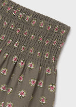 Cargar imagen en el visor de la galería, Conjunto Sudadera Rosa Falda Verde
