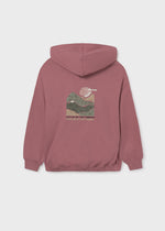 Cargar imagen en el visor de la galería, Conjunto Sudadera Rosa Falda Verde
