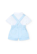 Cargar imagen en el visor de la galería, Conjunto Short Azul Tirantes con Camisa
