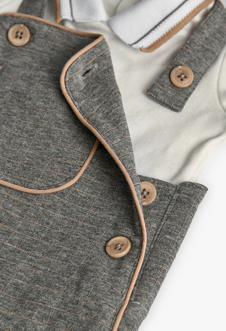 Overol Gris Polo
