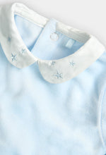 Cargar imagen en el visor de la galería, Mameluco Terciopelo Azul
