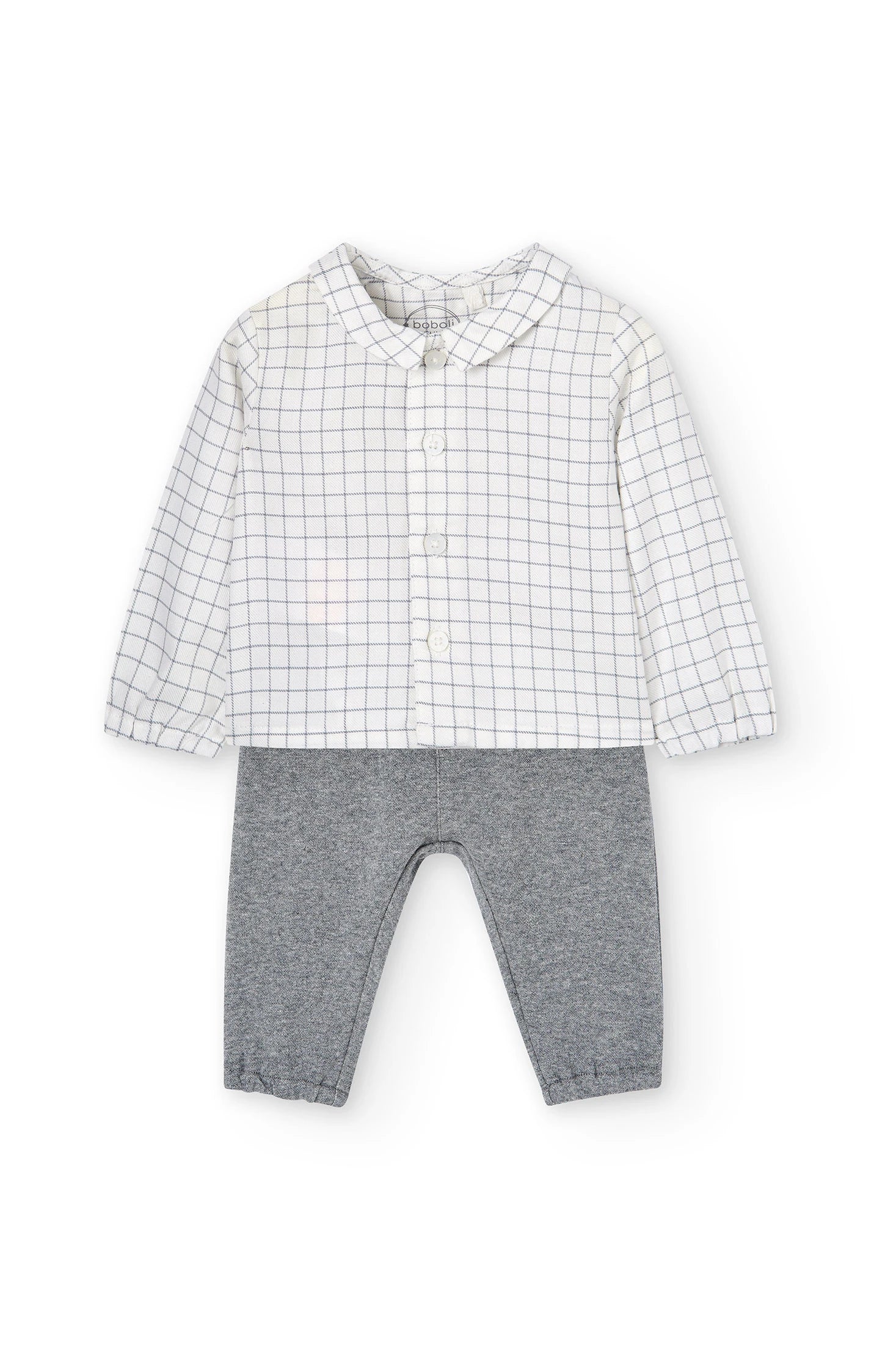 Conjunto Camisa Pantalón Gris