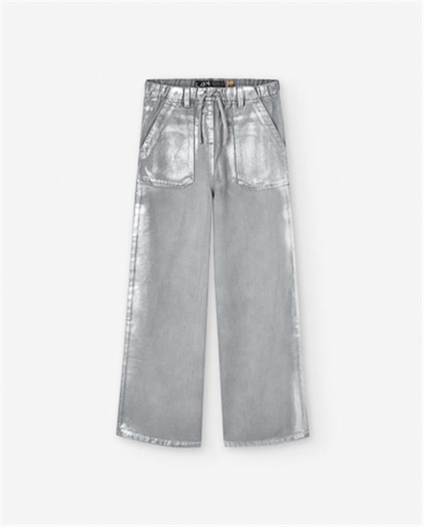 Pantalón Gris Metálico