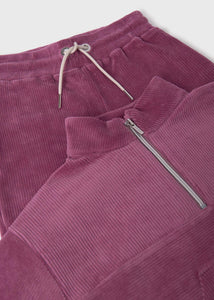 Conjunto Sudadera Pantalón Malva