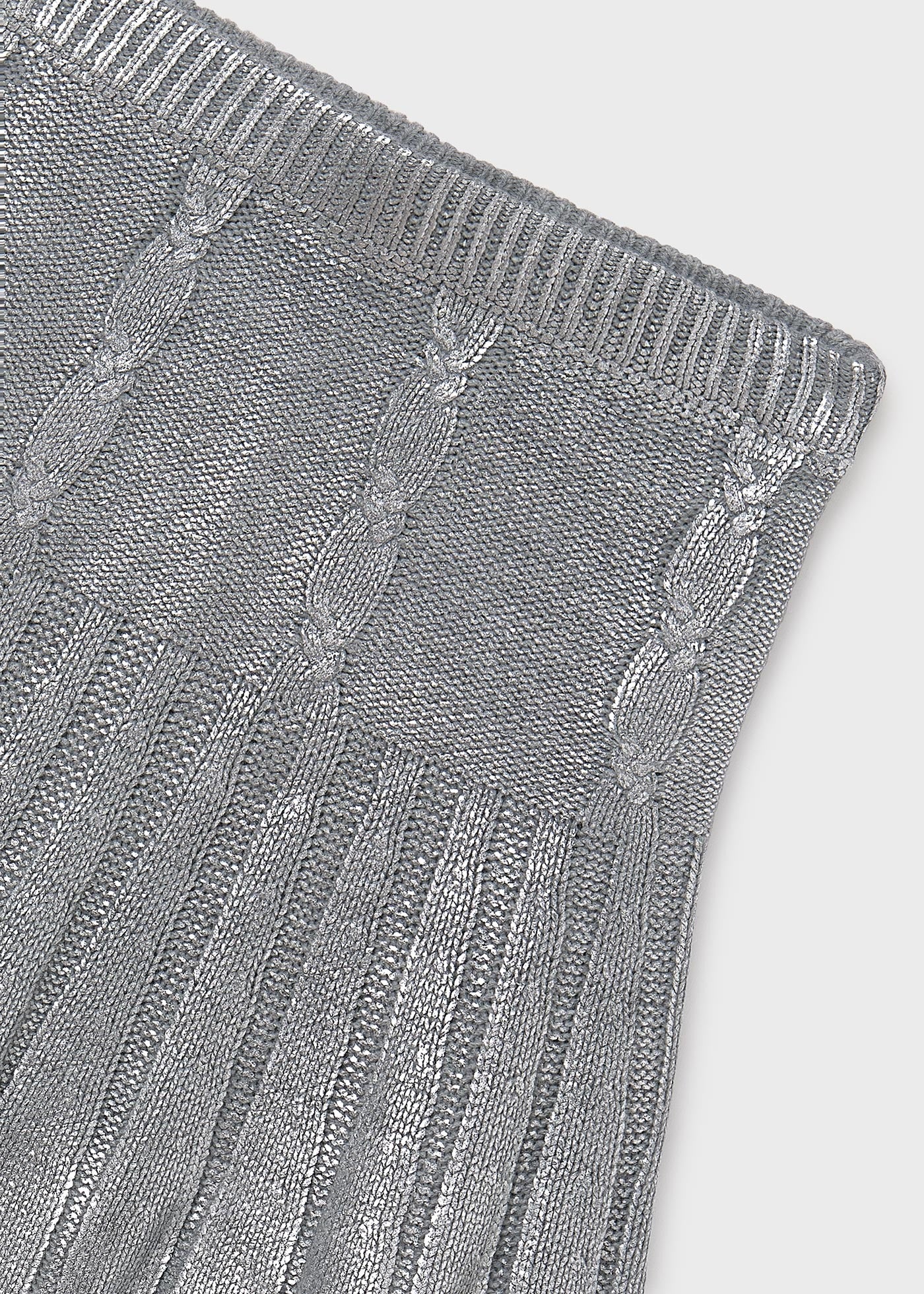 Conjunto Suéter Falda Plata