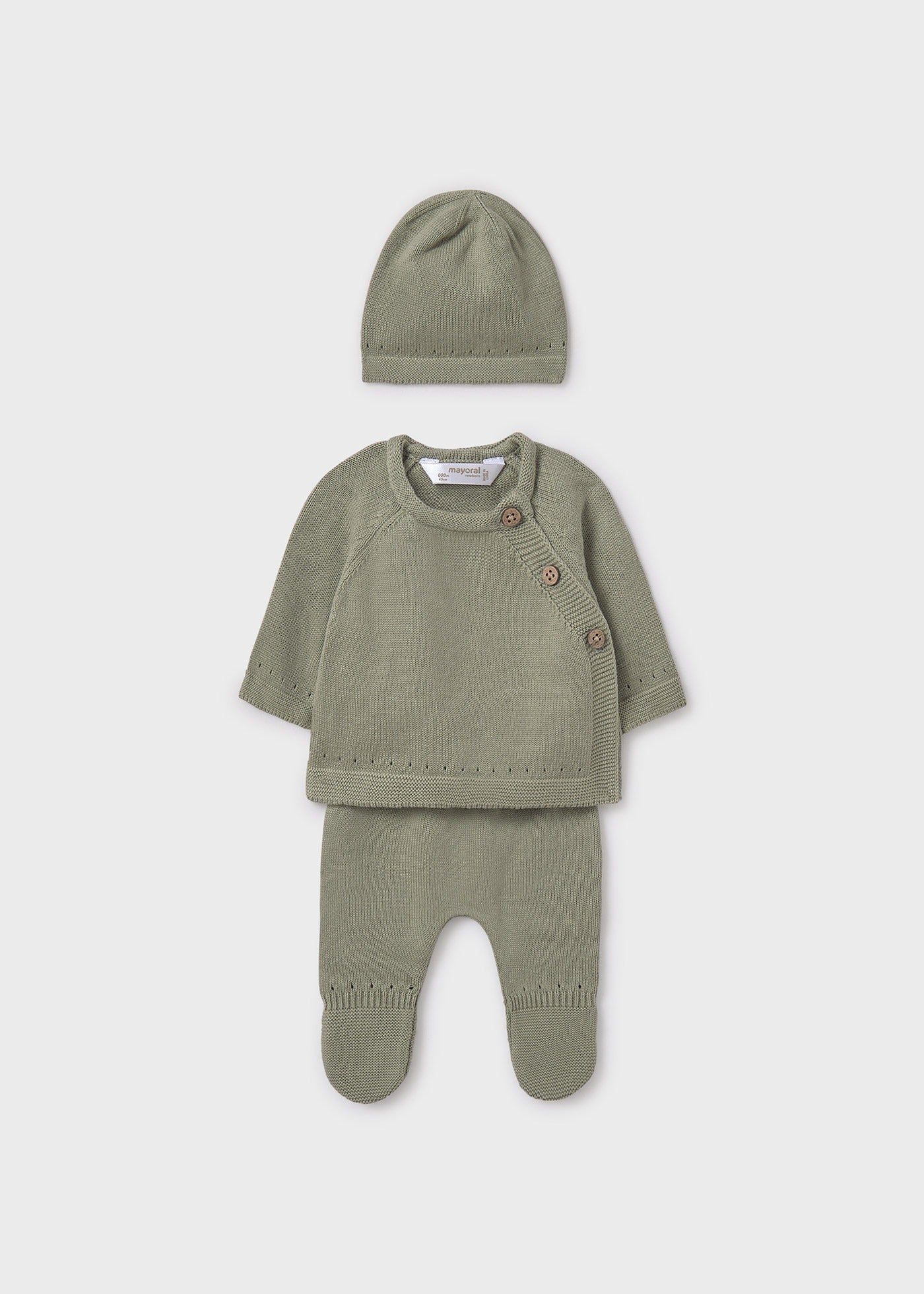 Conjunto Tejido Verde