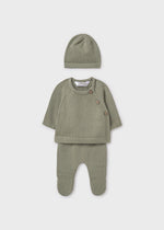 Cargar imagen en el visor de la galería, Conjunto Tejido Verde
