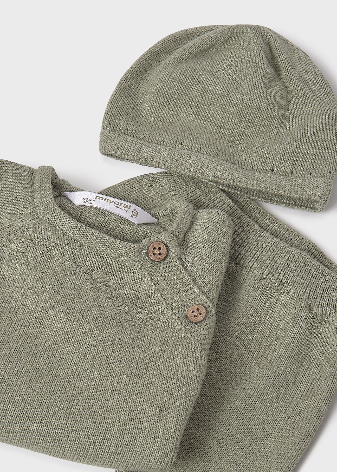 Conjunto Tejido Verde