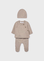 Cargar imagen en el visor de la galería, Conjunto Tejido Khaki
