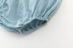Cargar imagen en el visor de la galería, Vestido Azul y Blanco Plumeti
