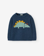 Cargar imagen en el visor de la galería, Conjunto Suéter Dinosaurio Pantalón Mezclilla
