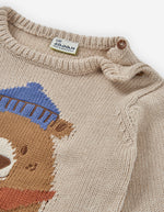 Cargar imagen en el visor de la galería, Conjunto Suéter Osito Pantalón Mezclilla
