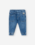 Cargar imagen en el visor de la galería, Conjunto Mostaza Morsa Pantalón Mezclilla
