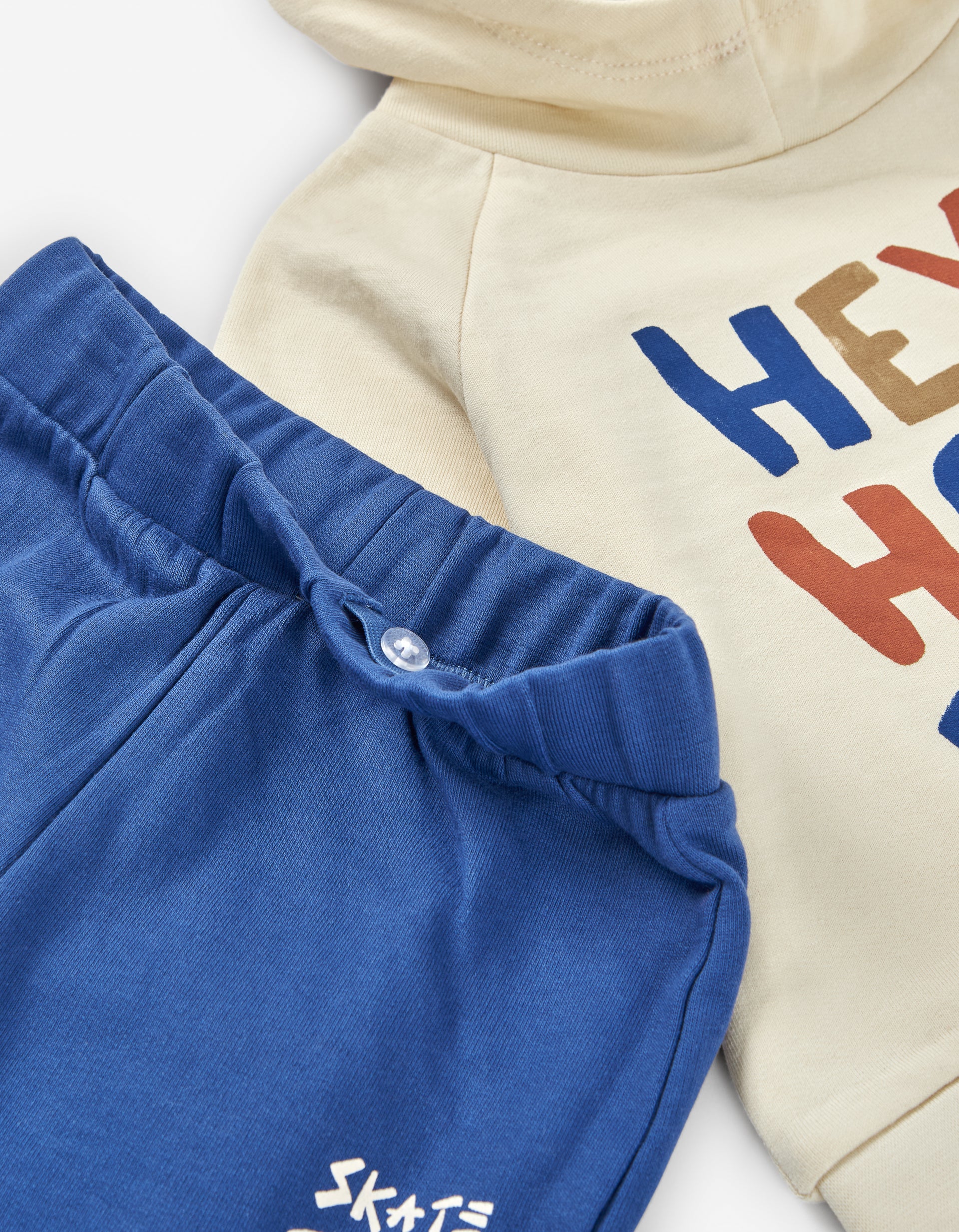 Conjunto Sudadera Skate Pantalón Azul