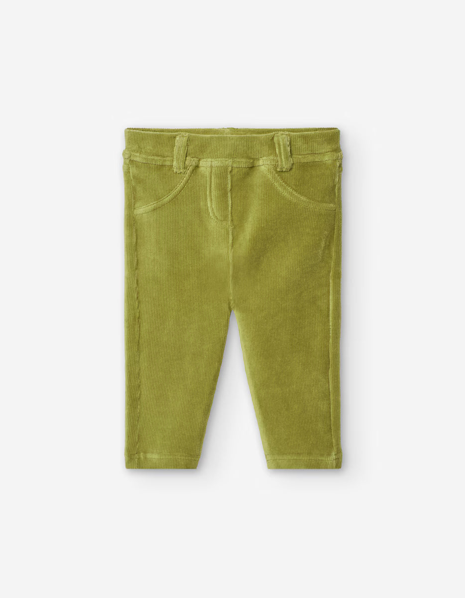 Pantalón Pana Verde