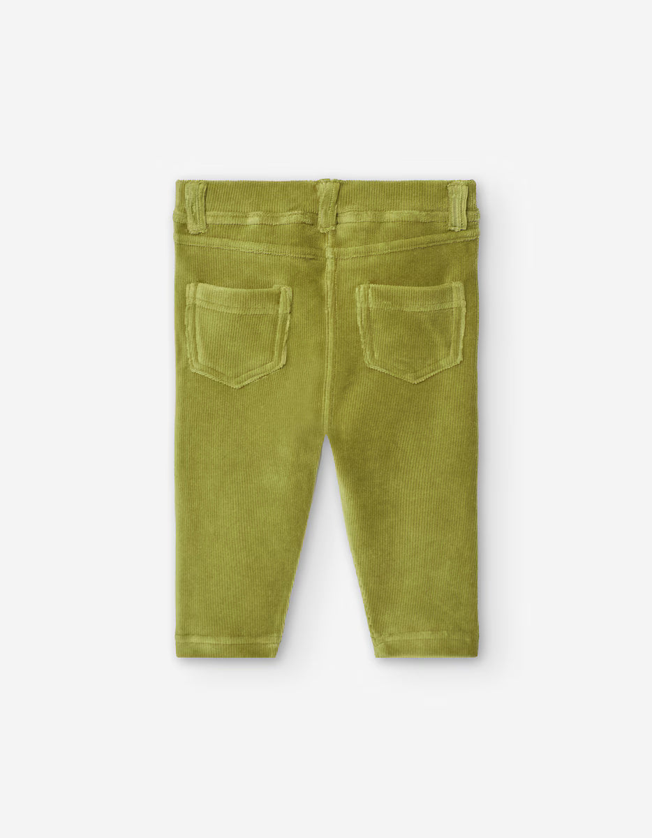 Pantalón Pana Verde