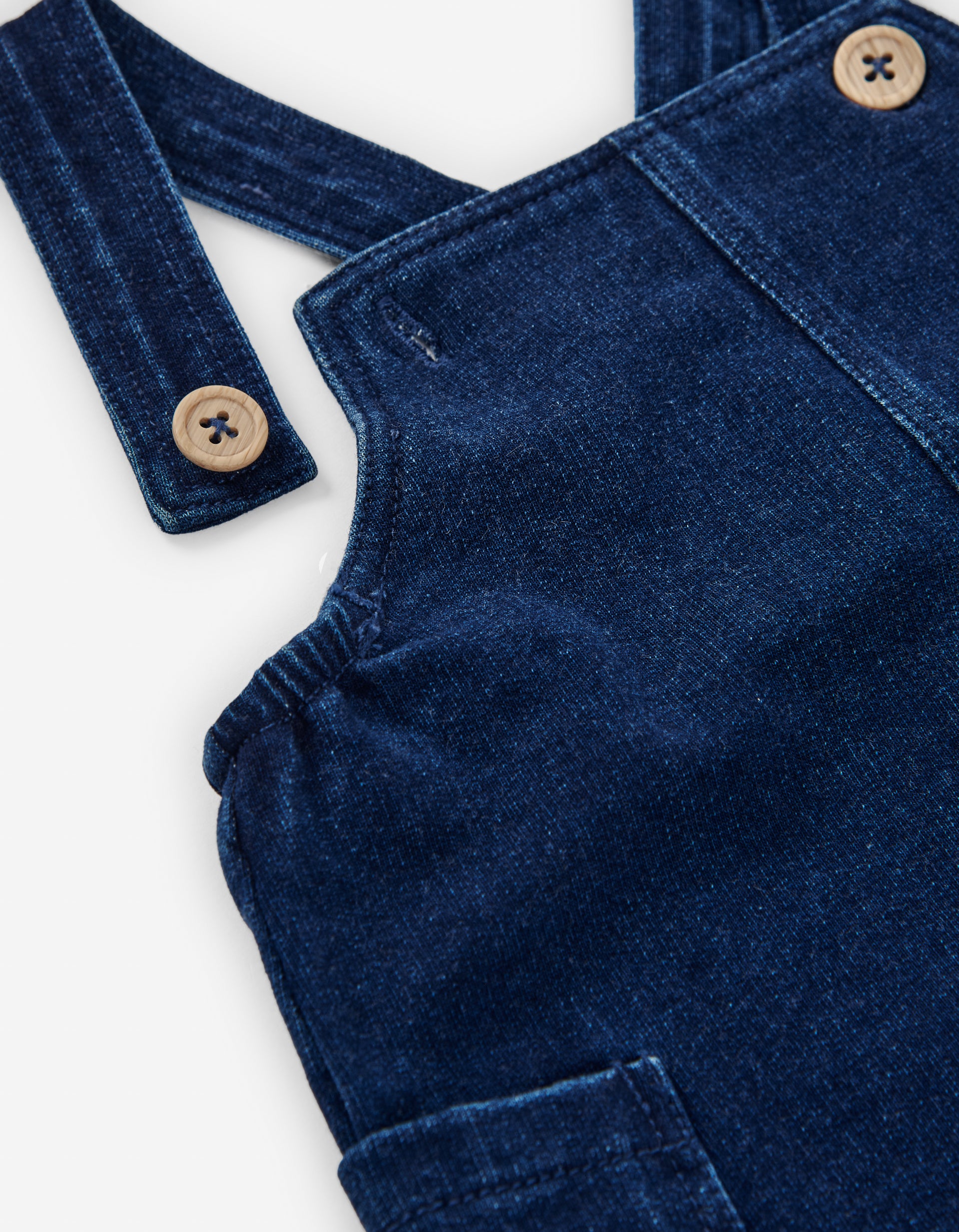 Conjunto Overol Mezclilla Camiseta Manzanitas