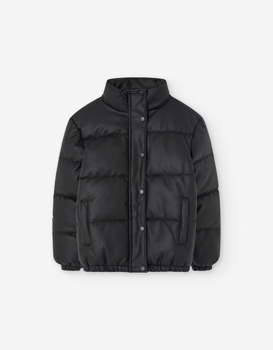 Chamarra Acolchada Negra