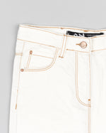 Cargar imagen en el visor de la galería, Conjunto Blusa Flores Naranja Pantalón Blanco
