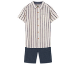 Cargar imagen en el visor de la galería, Conjunto Camisa y Short Rayas
