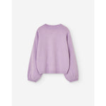 Cargar imagen en el visor de la galería, Conjunto Suéter Lila Leggings Plateados
