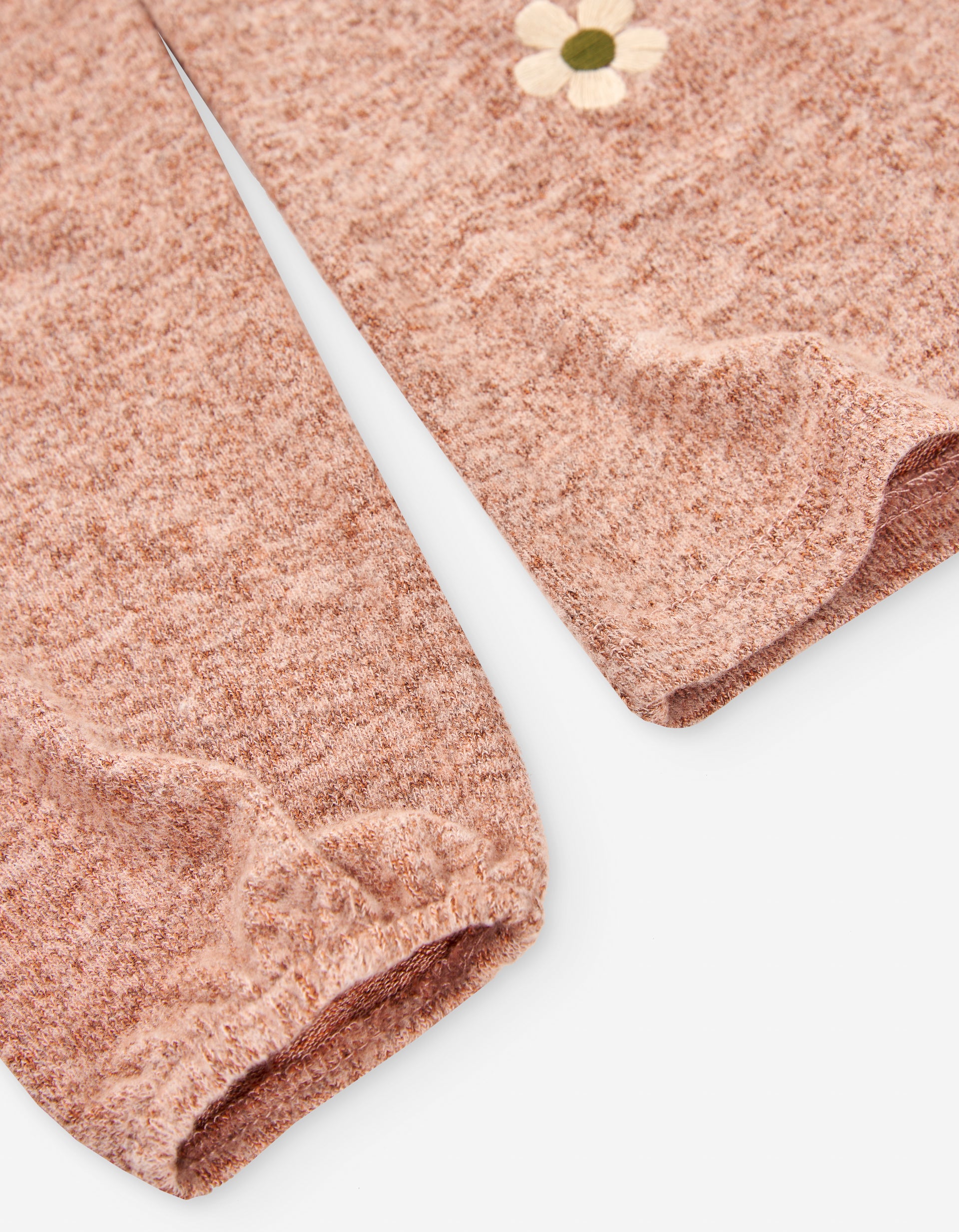 Conjunto Blusa Rosa Flores Falda Mezclilla