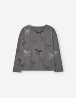 Cargar imagen en el visor de la galería, Camiseta Gris Moños
