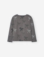 Cargar imagen en el visor de la galería, Camiseta Gris Moños
