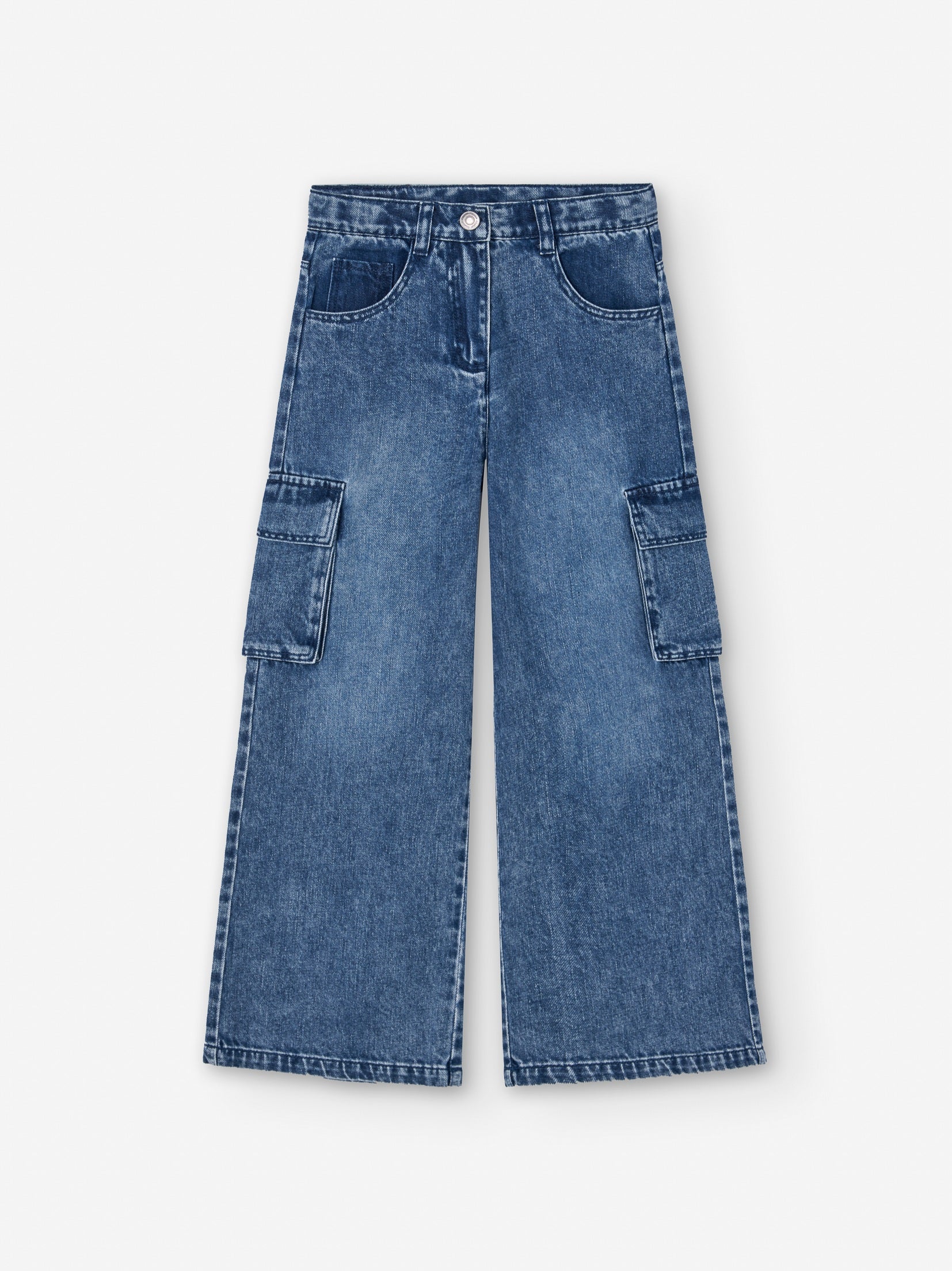 Pantalón Mezclilla Cargo