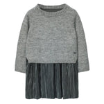 Cargar imagen en el visor de la galería, Vestido Suéter Gris
