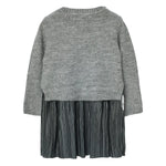 Cargar imagen en el visor de la galería, Vestido Suéter Gris
