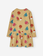 Cargar imagen en el visor de la galería, Vestido Mostaza Estampado Otoño
