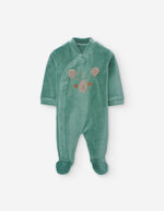 Cargar imagen en el visor de la galería, Mameluco Terciopelo Verde
