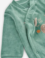 Cargar imagen en el visor de la galería, Mameluco Terciopelo Verde
