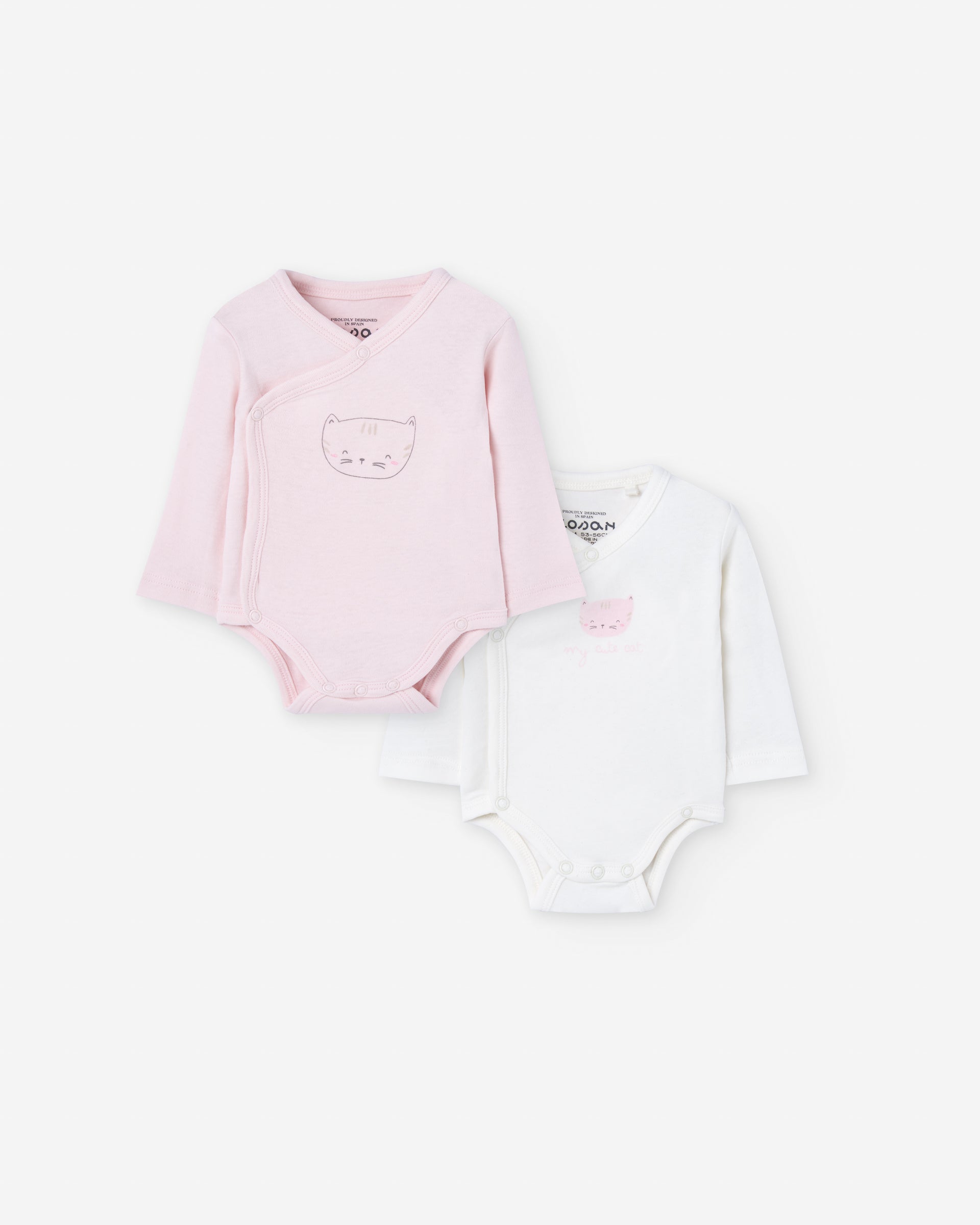 Set 2 Pañaleros Gatito