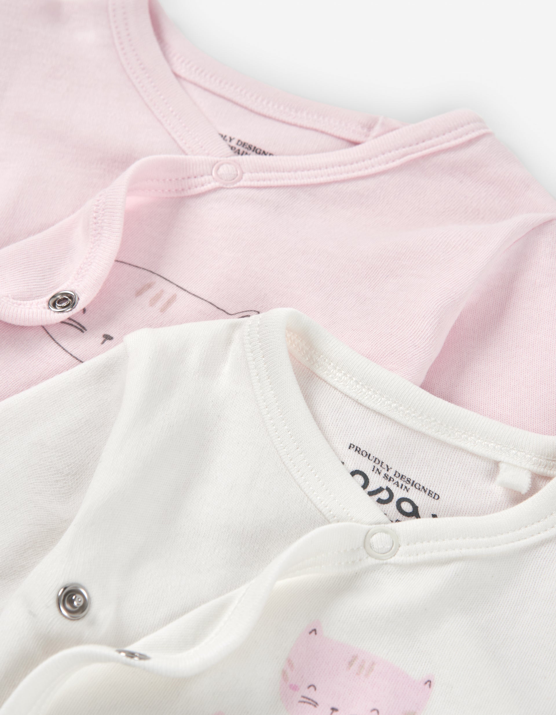 Set 2 Pañaleros Gatito