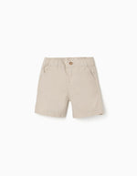 Cargar imagen en el visor de la galería, Conjunto Camiseta Azul Short Khaki

