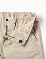 Cargar imagen en el visor de la galería, Conjunto Camiseta Azul Short Khaki
