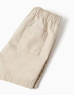 Cargar imagen en el visor de la galería, Conjunto Camiseta Azul Short Khaki
