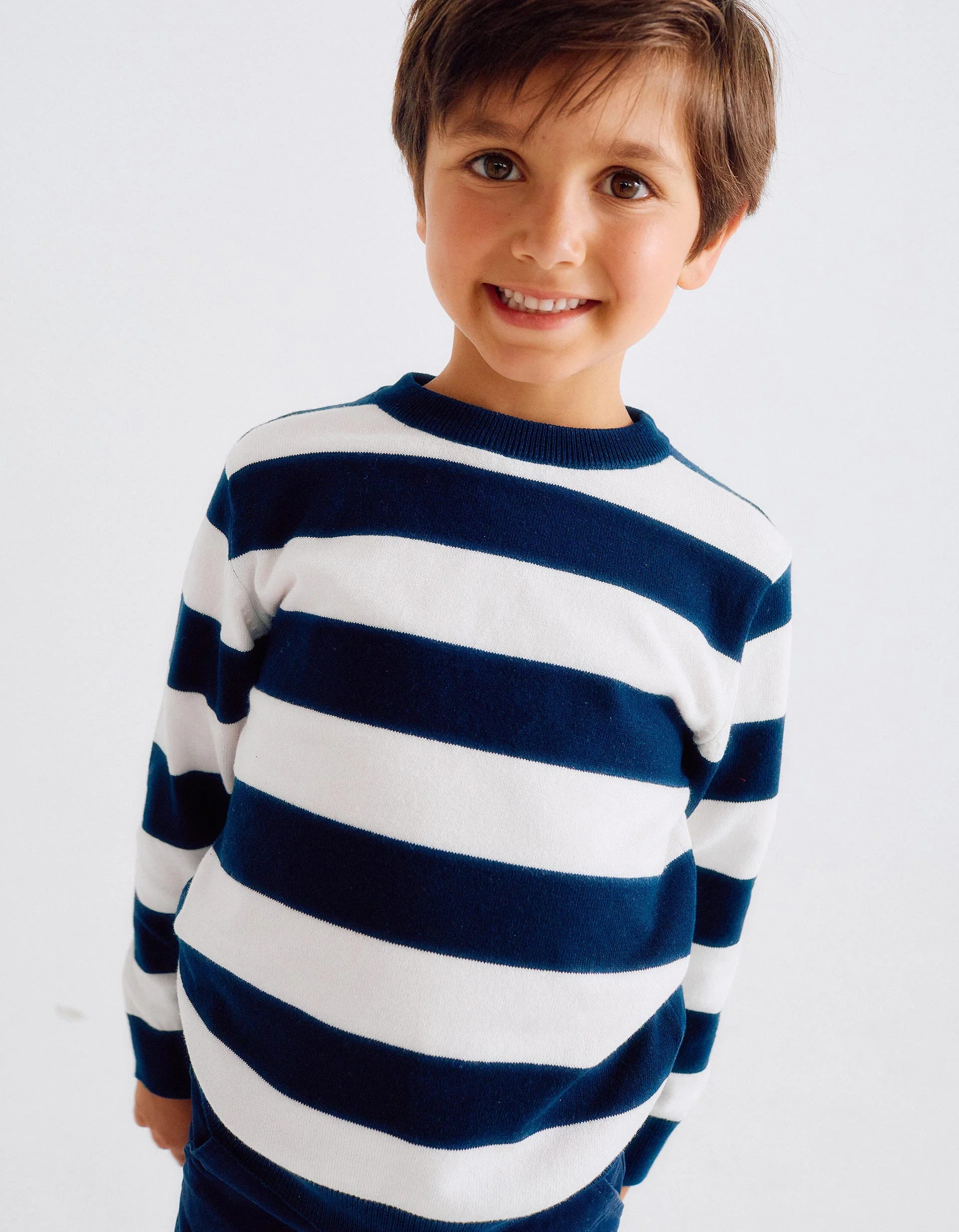 Suéter Rayas Marino