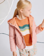 Cargar imagen en el visor de la galería, Suéter Naranja Rayas
