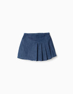 Cargar imagen en el visor de la galería, Conjunto Chaleco Falda Short Mezclilla
