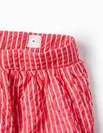 Cargar imagen en el visor de la galería, Conjunto Blusa y Short Rayas Rojo

