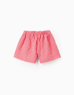 Cargar imagen en el visor de la galería, Conjunto Blusa y Short Rayas Rojo
