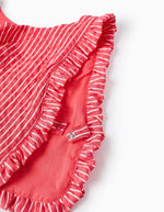 Cargar imagen en el visor de la galería, Conjunto Blusa y Short Rayas Rojo
