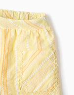 Cargar imagen en el visor de la galería, Conjunto Blusa y Pantalón Amarillo Rayas
