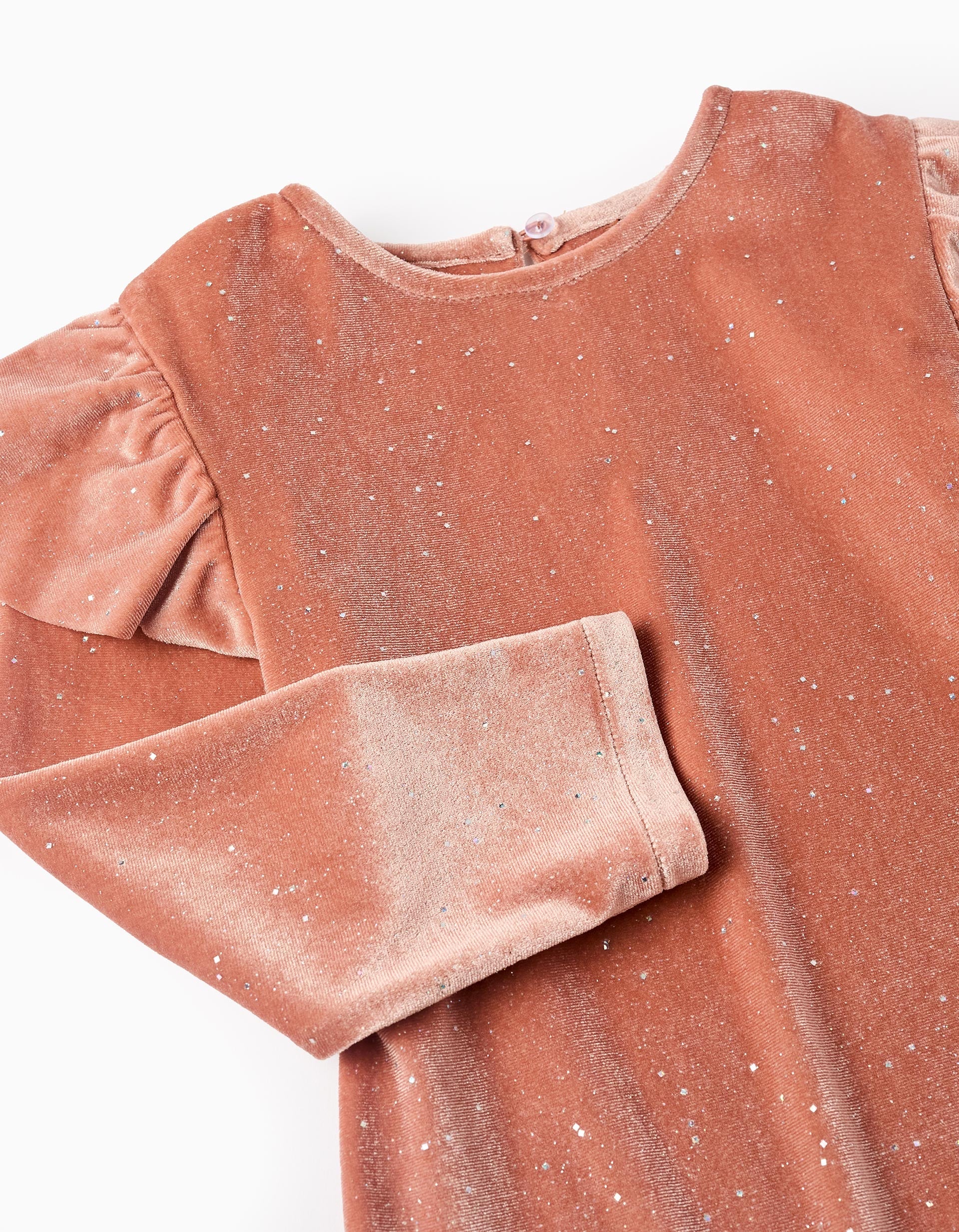 Conjunto Body y Camiseta Estrellas con Falda Terciopelo