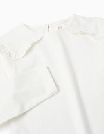 Cargar imagen en el visor de la galería, Conjunto Blusa Blanca Short Falda Mezclilla con Liga
